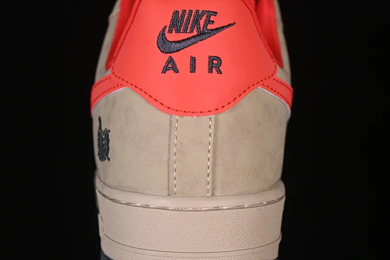 All categories Nk Air Force 1 Air Force series Nk Air Force 1 Low Air Force low-top Nike Air Force 1'07 Low Year of the Horse limited edition Mocha brown red Air Force 1 low-top casual sneakers KD1688-002